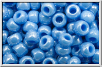 R-08-0124d, TOHO Rocailles, 08/0, blue, op., luster, 10g