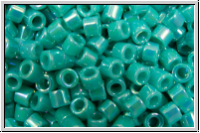 DBM0166, MIYUKI Delica, 10/0, turquoise, op., AB, 5g