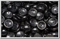 Piggy Beads, 4x8mm, black, op., 25 Stk.