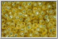 R-11-2109, TOHO Rocailles, 11/0, lemon, opal, silver-ld., 10g