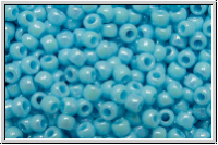 R-11-0403, TOHO Rocailles, 11/0, blue turquoise, op., AB, 10g