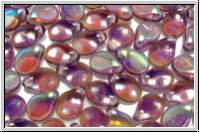 Pip-Beads, 5x7mm, amethyst, trans., AB, 50 Stk.