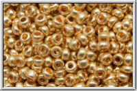 bhm. Rocailles, 11/0, gold, galv., met., 10g