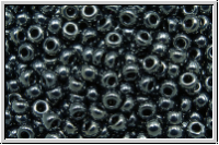 RR-11-0451, MIYUKI Rocailles, 11/0, hematite, met., 10g