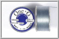 TOHO OneG Beading-Thread Fdelgarn, grey, 1 Spule