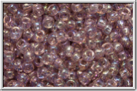 R-11-0166, TOHO Rocailles, 11/0, amethyst, lt., trans., AB, 10g