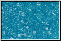 SBS-18-0148, MIYUKI Squares, 1,8mm, aqua, trans., 5g