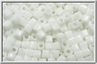 SBS-18-0402, MIYUKI Squares, 1,8mm, white, op., 5g