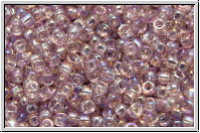 R-15-0166, TOHO Rocailles, 15/0, amethyst, lt., trans., AB, 5g