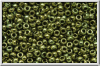 RR-15-0459, MIYUKI Rocailles, 15/0, olivine, met., 5g