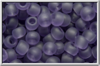 R-08-0019f, TOHO Rocailles, 08/0, sugar plum, trans., matte, 10g