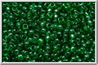 R-15-0939, TOHO Rocailles, 15/0, emerald, trans., 5g