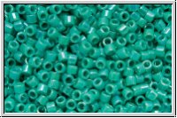 DB0166, MIYUKI Delica, 11/0, turquoise, op., AB, 5g