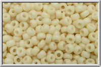 RR-11-2021, MIYUKI Rocailles, 11/0, cream, op., matte, 10g