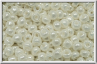 RR-08-0591, MIYUKI Rocailles, 08/0, pearl, ceylon, 10g