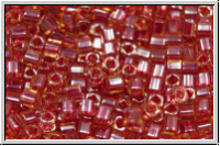 TCS-15-0365, TOHO Cubes, 1,5mm, topaz, lt., trans., pomegranate-ld., 5g