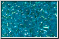 DPF-46, MIYUKI Tropfen, 3,4mm, aqua, trans., spkl. met. green-ld., 10g