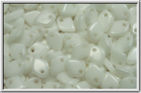 Dragon Scale Beads, 1,5x5mm, white, op., 100 Stk. (3g)