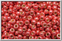 RR-11-4211, MIYUKI Rocailles, 11/0, cranberry, lt., galv., duracoat, 5g