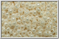 RR-11-0592, MIYUKI Rocailles, 11/0, ivory, ceylon, 10g