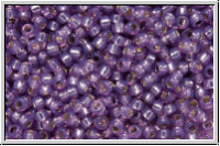 R-15-2108, TOHO Rocailles, 15/0, amethyst, opal, silver-ld., 5g