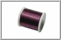 K.O. Beading Thread, Fdelgarn, dark purple, 1 Spule