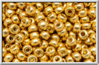 RR-08-4202, MIYUKI Rocailles, 08/0, gold, met., galv., duracoated, 5g