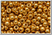 RR-08-4203, MIYUKI Rocailles, 08/0, gold, yellow, met., galv., duracoated, 5g