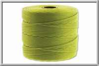 SuperLon, fine bead cord, chartreuse, 1 Spule