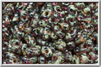 Farfalle Perlen, 4x2mm, amethyst, trrans., picasso, 10 g