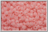 R-11-0145f, TOHO Rocailles, 11/0, pink, innocent, ceylon, matte, 10g