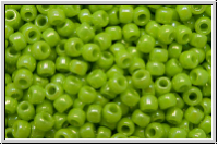 R-11-0404, TOHO Rocailles, 11/0, sour apple, op., AB, 10g