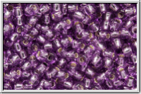 R-11-2219, TOHO Rocailles, 11/0, grape, lt., trans., silver-ld., 10g