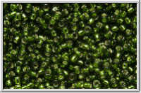 R-15-0037, TOHO Rocailles, 15/0, olivine, trans., silver-ld., 5g