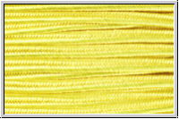 Soutache, 3 mm, yellow, lt., 100 % Viskose, Preis/m