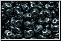 SuperUno Beads, hematite, met., 100 Stk.