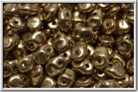 SuperUno Beads, 24kt goldbronze, met., 100 Stk.