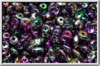 SD-00030-95500, SuperDuo Beads, crystal, trans., magic lilac, 10g