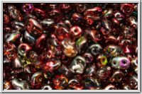 SD-00030-95200, SuperDuo Beads, crystal, trans., magic wine, 10g