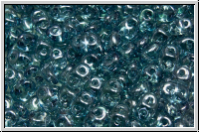 SD-00030-14464, SuperDuo Beads, crystal, trans., montana luster, 10g