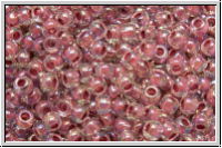 R-11-0771, TOHO Rocailles, 11/0, crystal, trans., strawberry-ld., AB, 10g