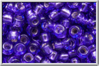 R-08-2224, TOHO Rocailles, 08/0, purple, trans., silver-ld., 10g