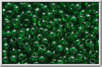 R-11-0939, TOHO Rocailles, 11/0, emerald, trans., 10g