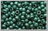 R-11-0519f, TOHO Rocailles, 11/0, teal, higher met., matte, 10g