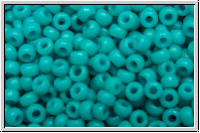 RR-11-2050, MIYUKI Rocailles, 11/0, bright turquoise (dyed), op., 10g