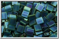 TL-2064, MIYUKI Tila Beads, blue/green, met., iris., matte, 60 Stk.