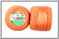 Spitzen-Hkelgarn ANCHOR, Baumwolle, Strke 80, Farbe 0328, orange, 5g