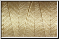 Coats Nylbond Garn, 100% Nylon, Farbe 3082, beige, 60 m, 1 Spule