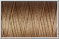 Coats Nylbond Garn, 100% Nylon, Farbe 3579, hellbraun, 60 m, 1 Spule
