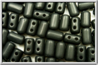 RUL-23980-84110, Rulla Beads, 3x5mm, black, op., matte, 100  Stk. (ca. 11 g)